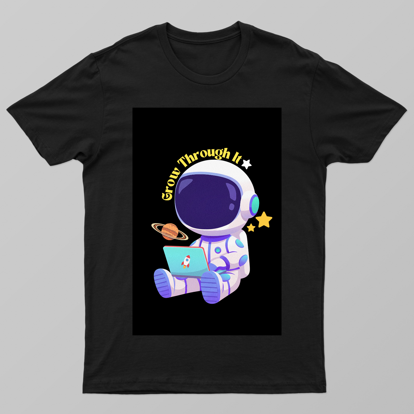Black T shirt Unisex T-shirt by Sejal Makadiya