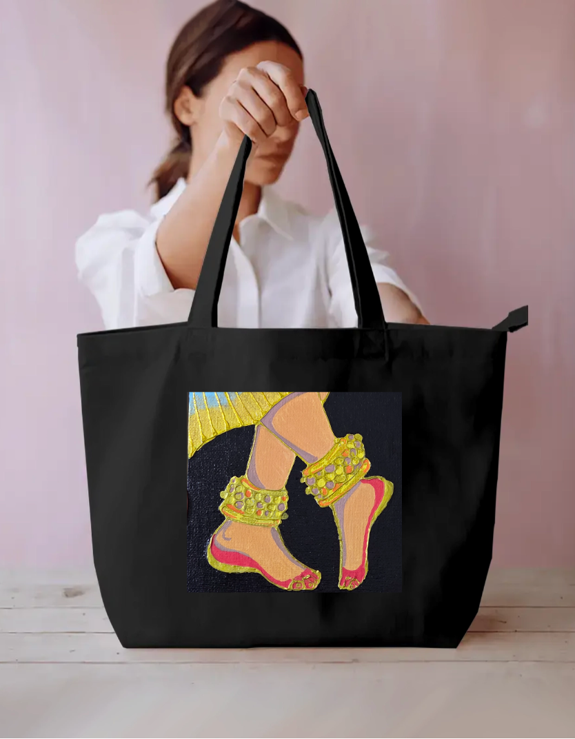 Arangetram Everyday Large Tote Bag by AbhaAxa