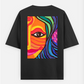 ARJUN Oversized T-shirt (Back print) by AbhaAxa