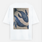 Under water Oversized T-shirt (Back print) by @heytaskin