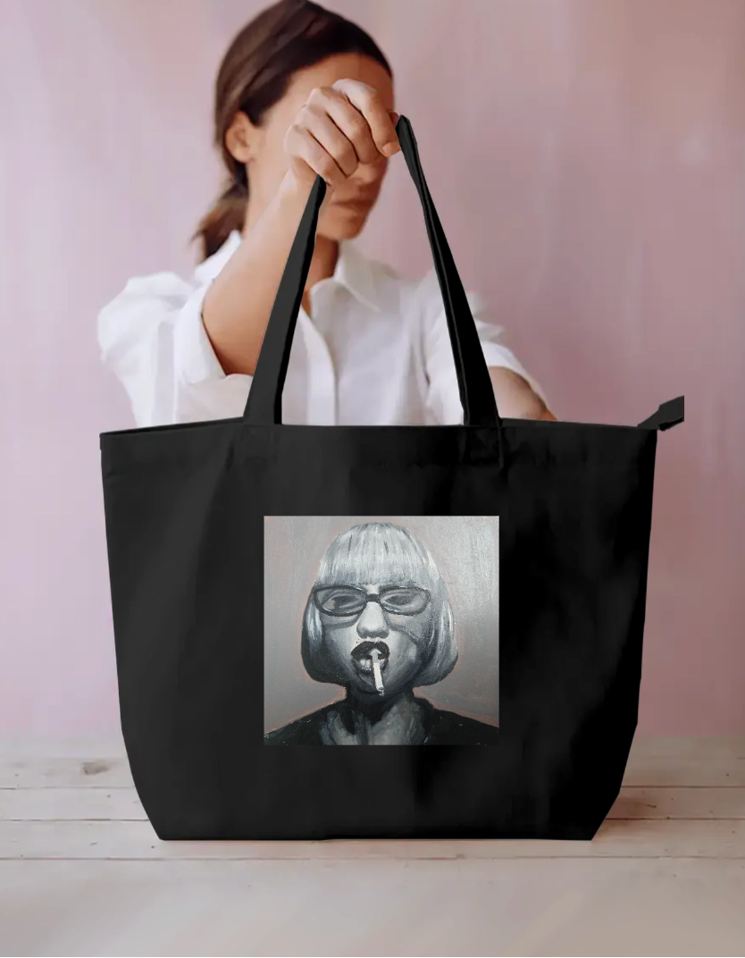 After Midnight Everyday Large Tote Bag by @rkcreates04