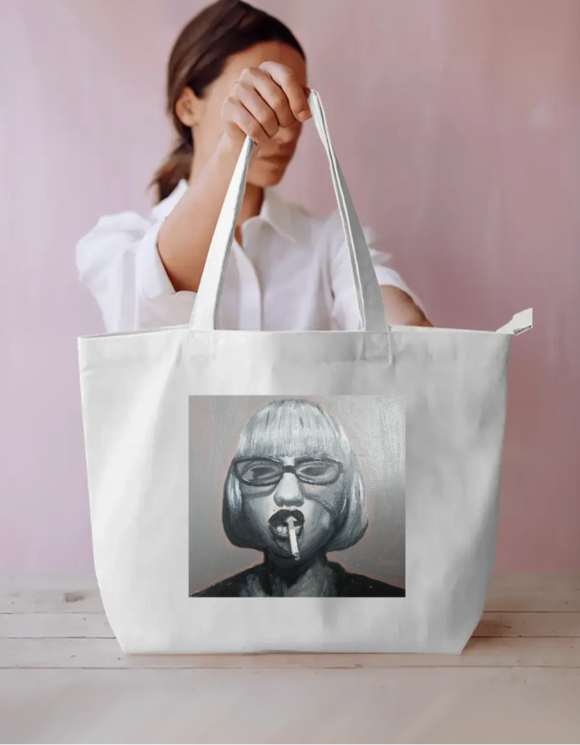 After Midnight Everyday Large Tote Bag by @rkcreates04
