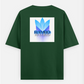 RAMBO Oversized T-shirt (Back print) by Trishaa Mandal