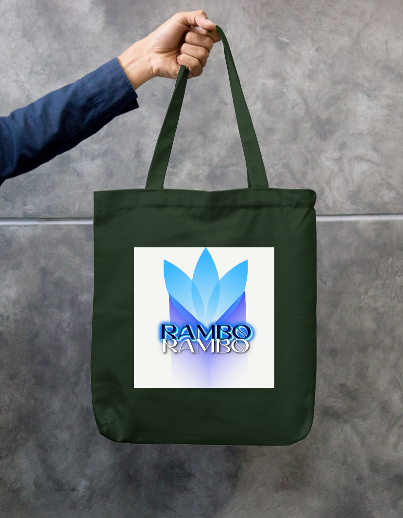 RAMBO Zipper Tote Bag by Trishaa Mandal