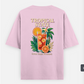 Tropical State oversized relaxed fit Oversized T-shirt (Back print) by VIMAL R