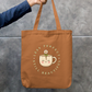 Less Perfect Zipper Tote Bag by @shodee_designs