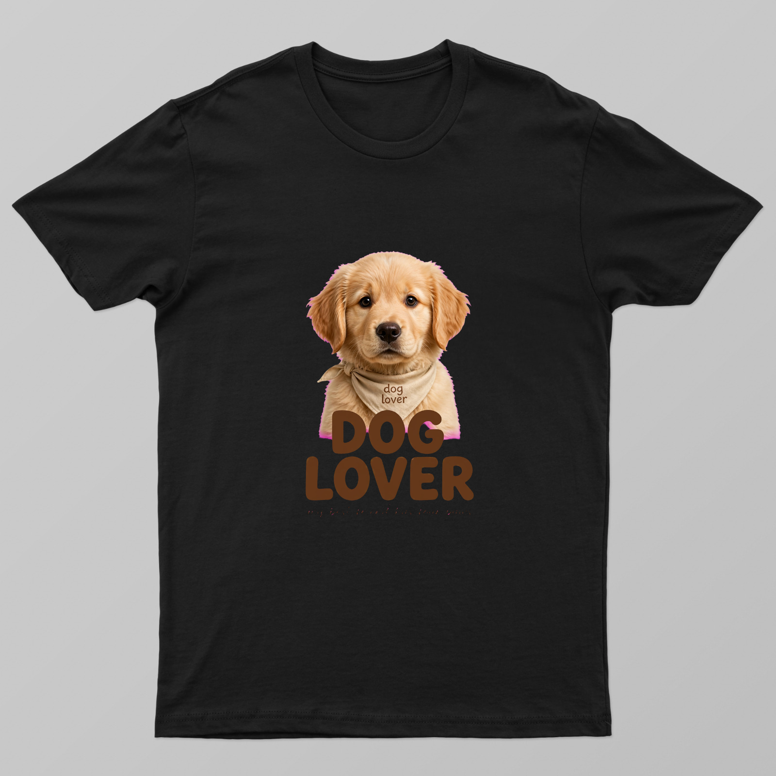 Dog lover Realistic T shirt Unisex T-shirt by VIMAL R