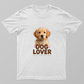 Dog lover Realistic T shirt Unisex T-shirt by VIMAL R