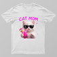 CAT MOM Night Edition Unisex T-shirt by VIMAL R