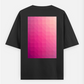 Shades of pink Oversized T-shirt (Back print) by @anujamathur18