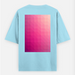 Shades of pink Oversized T-shirt (Back print) by @anujamathur18