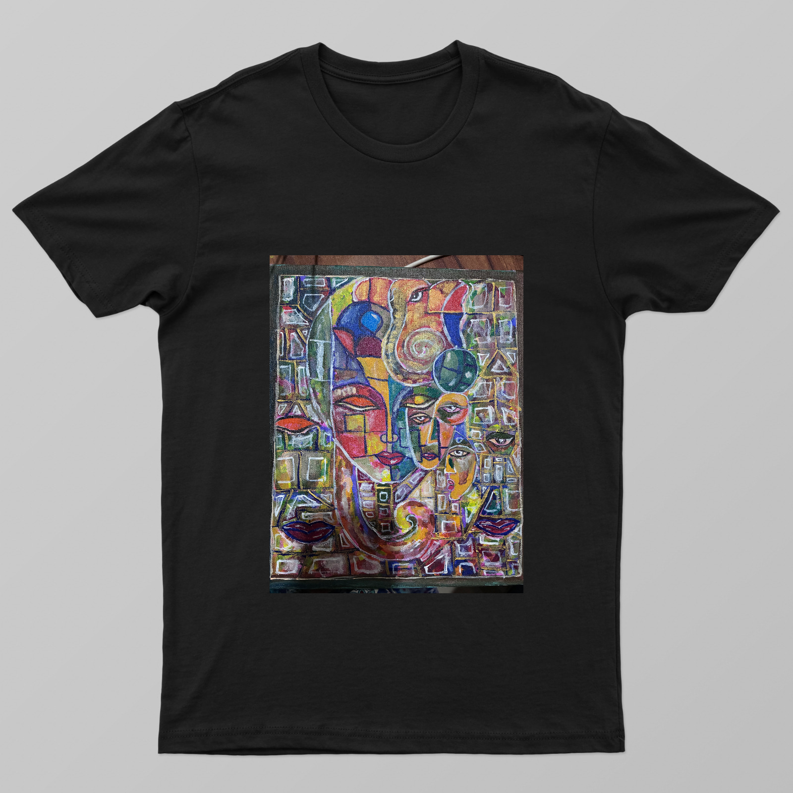 Faces of unity Unisex T-shirt by MAHALAKSHMI SRIKANTH