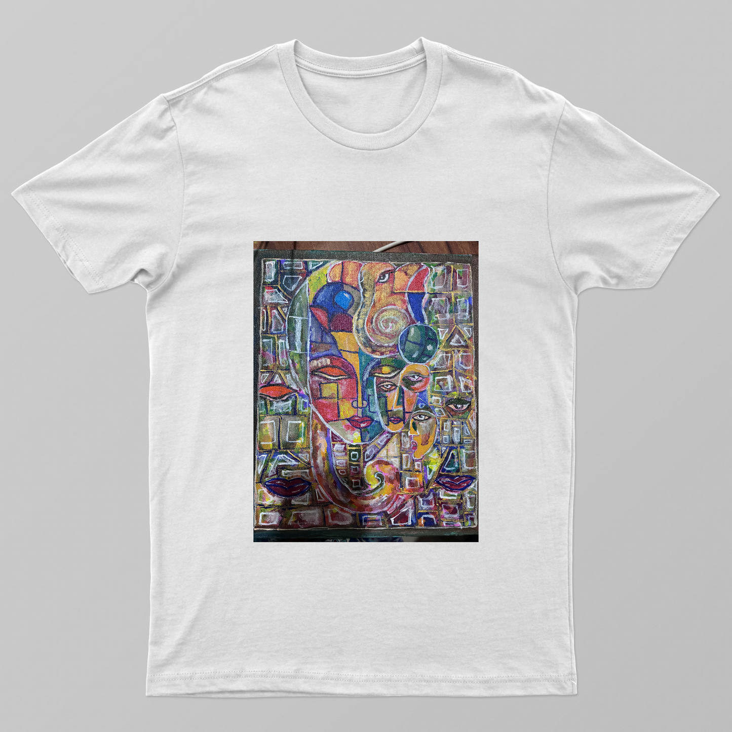 Faces of unity Unisex T-shirt by MAHALAKSHMI SRIKANTH