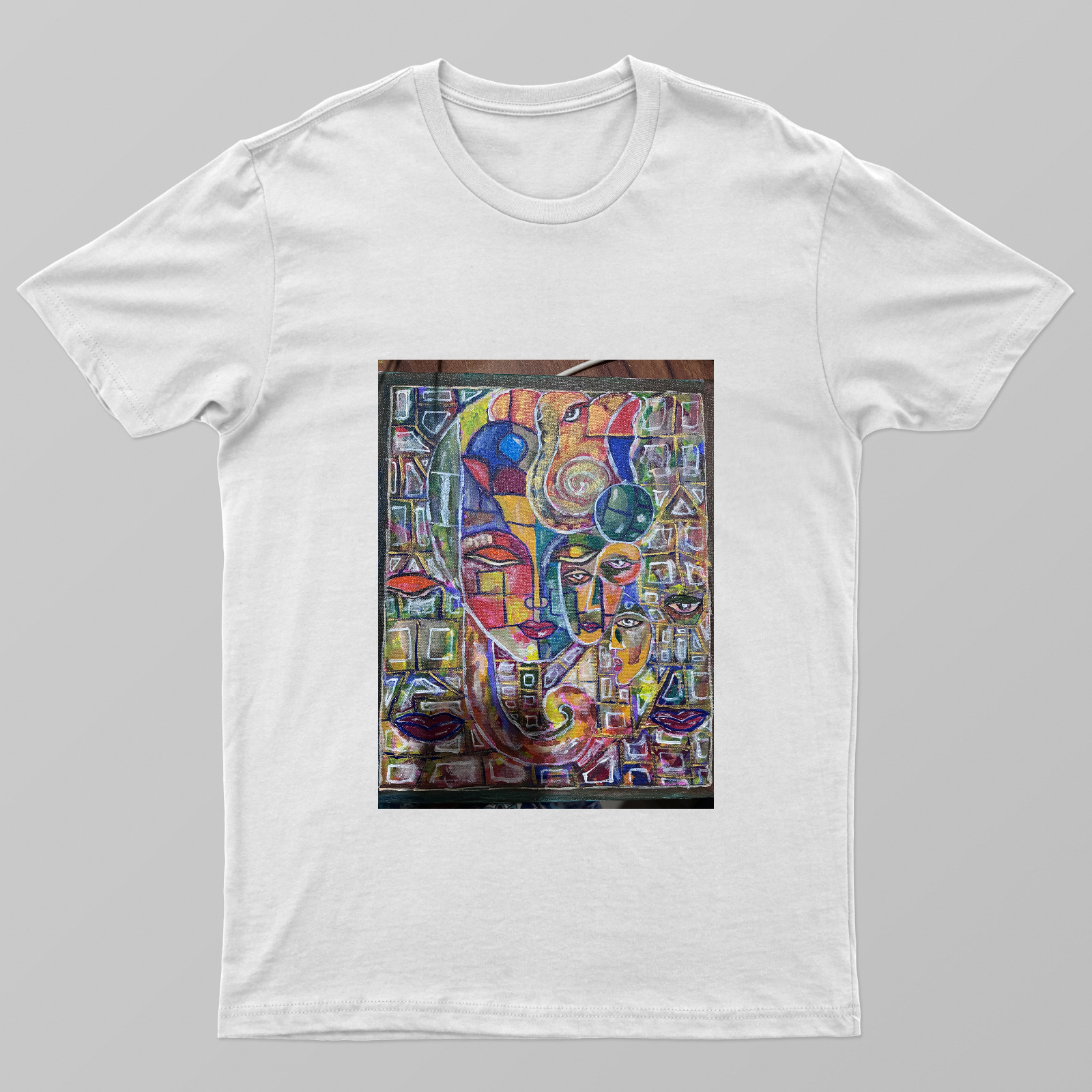 Faces of unity Unisex T-shirt by MAHALAKSHMI SRIKANTH