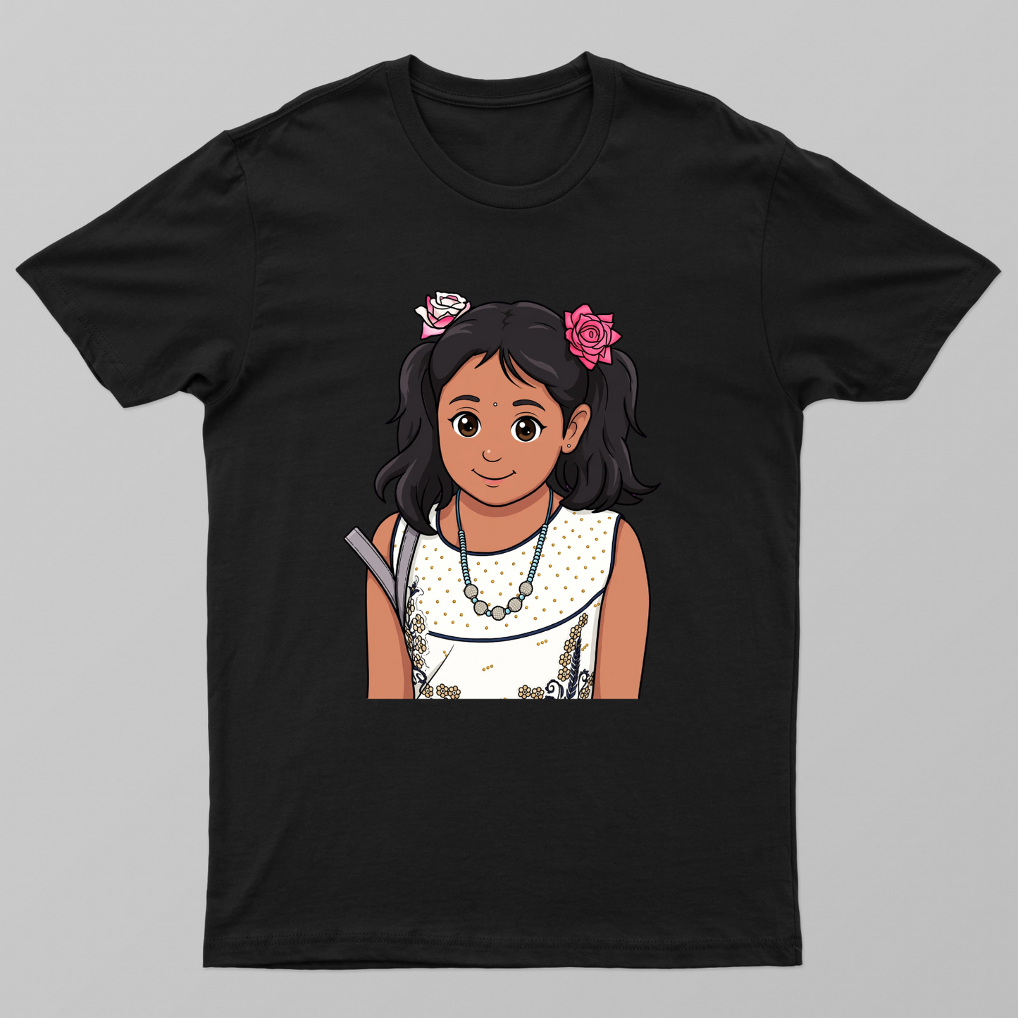 Cute Baby girl T shirt design Unisex T-shirt by VIMAL R