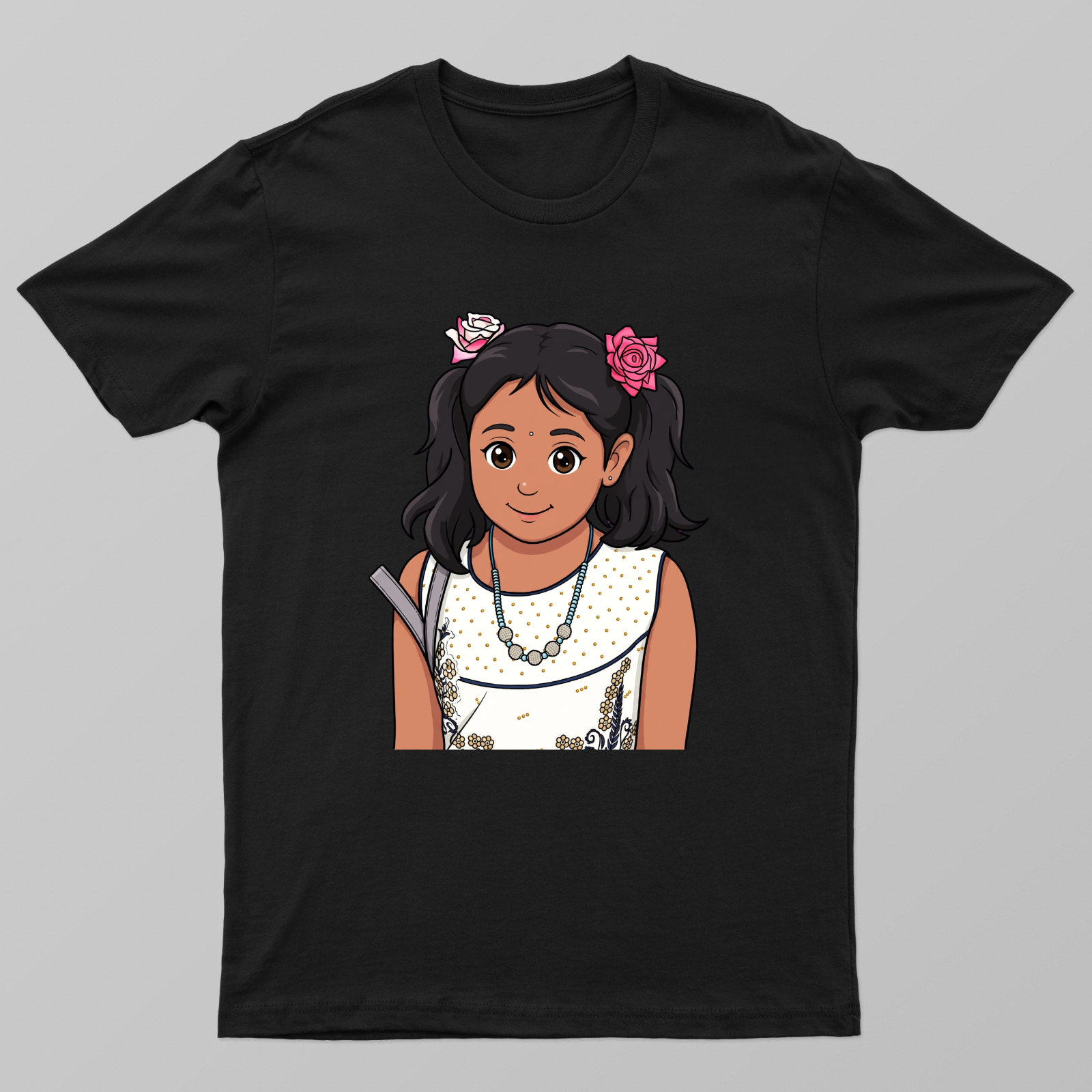 Cute Baby girl T shirt design Unisex T-shirt by VIMAL R