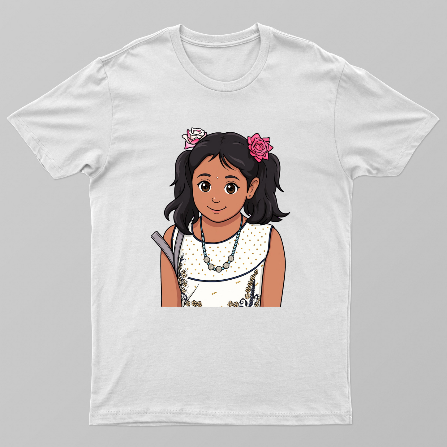 Cute Baby girl T shirt design Unisex T-shirt by VIMAL R