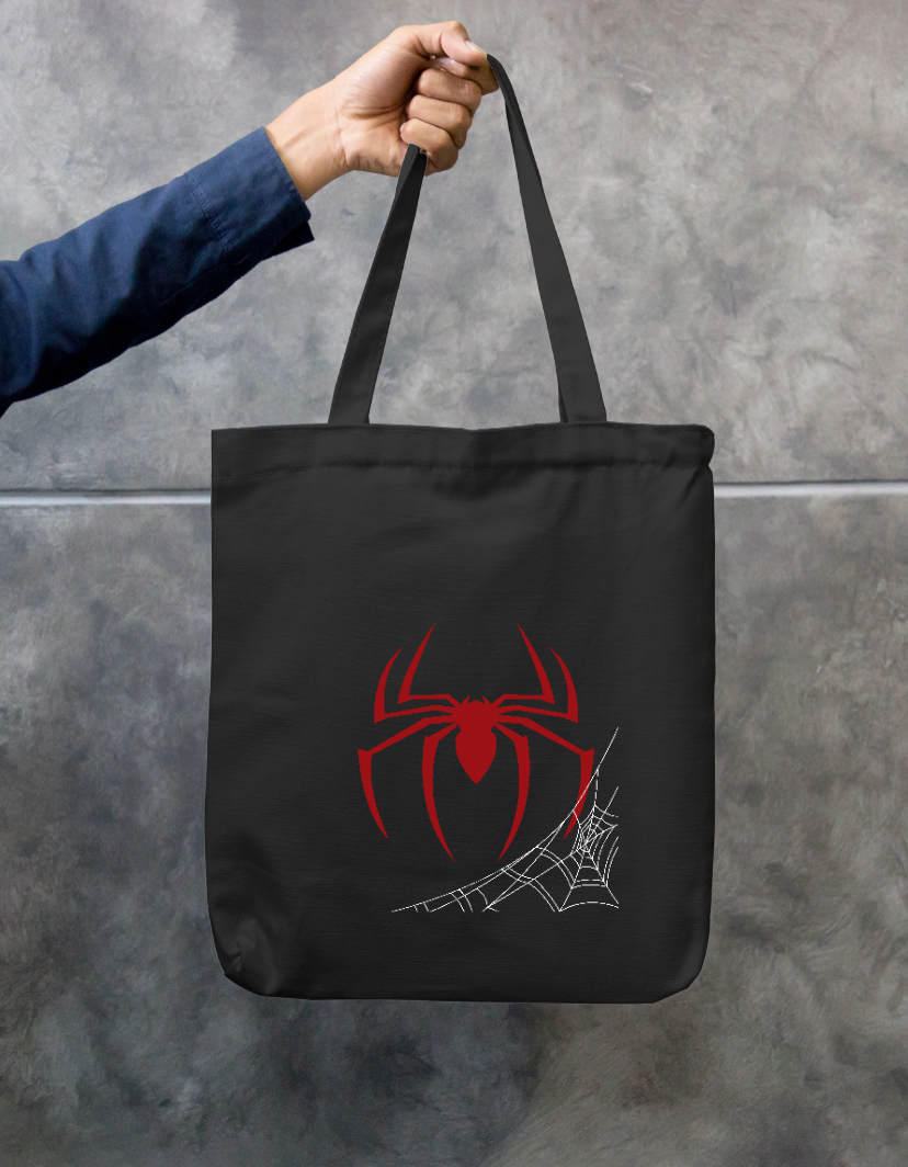 Spider zipper tote bag Zipper Tote Bag by Worthit