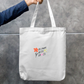 Bloom with Grace Zipper Tote Bag by Worthit