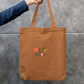 Bloom with Grace Zipper Tote Bag by Worthit