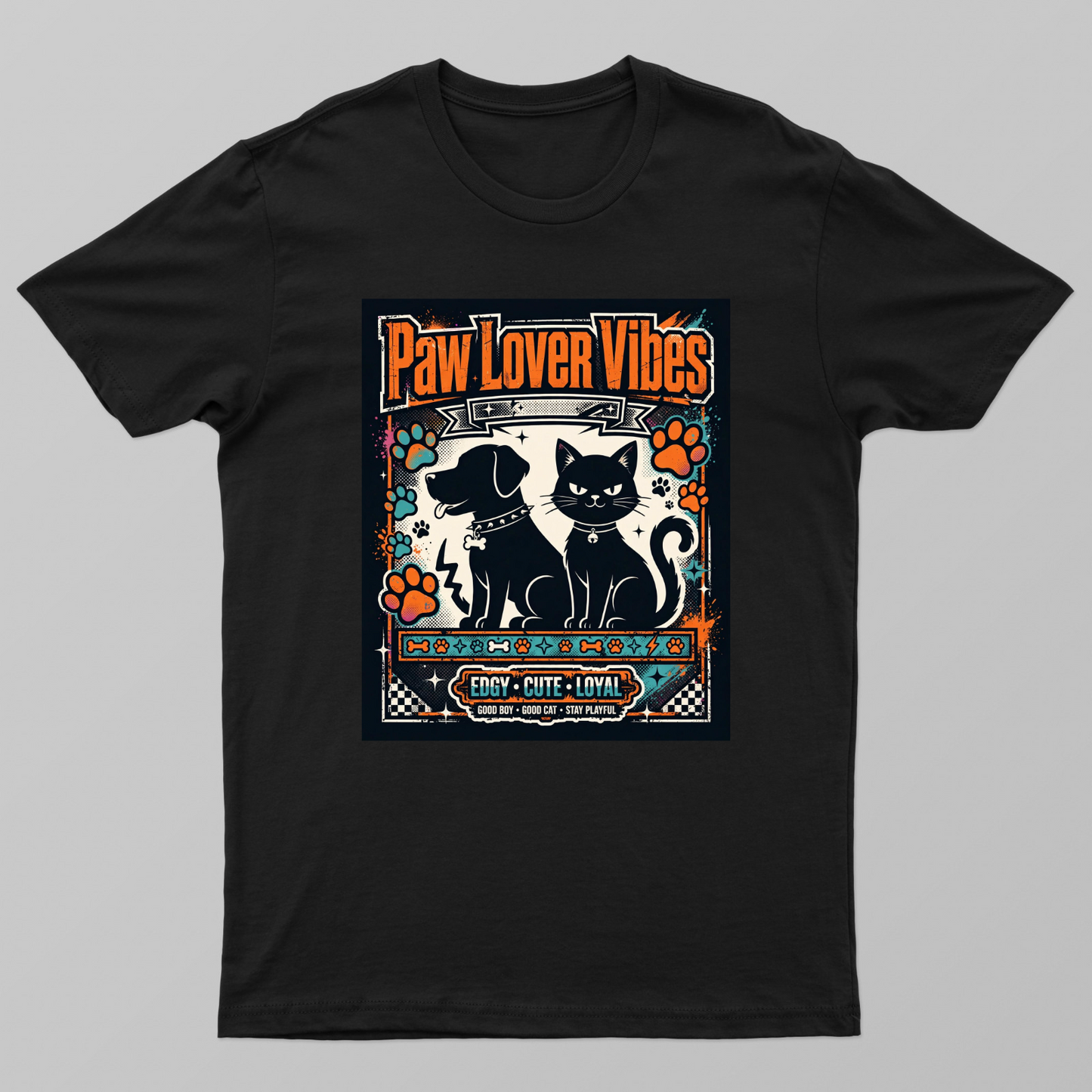 Paw Lover vibes Graphic Design T Shirt Unisex T-shirt by VIMAL R