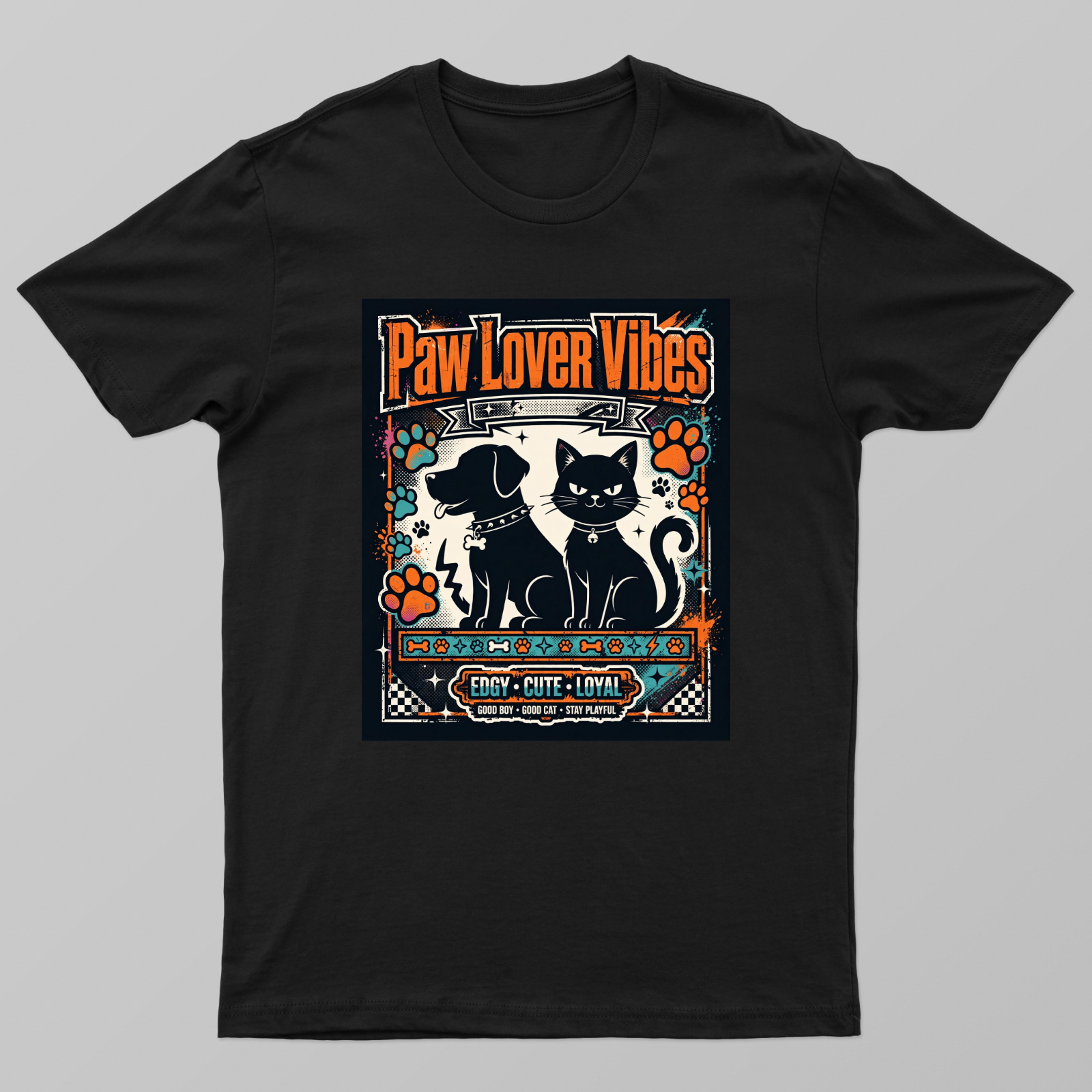 Paw Lover vibes Graphic Design T Shirt Unisex T-shirt by VIMAL R