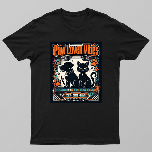 Paw Lover vibes Graphic Design T Shirt Unisex T-shirt by VIMAL R