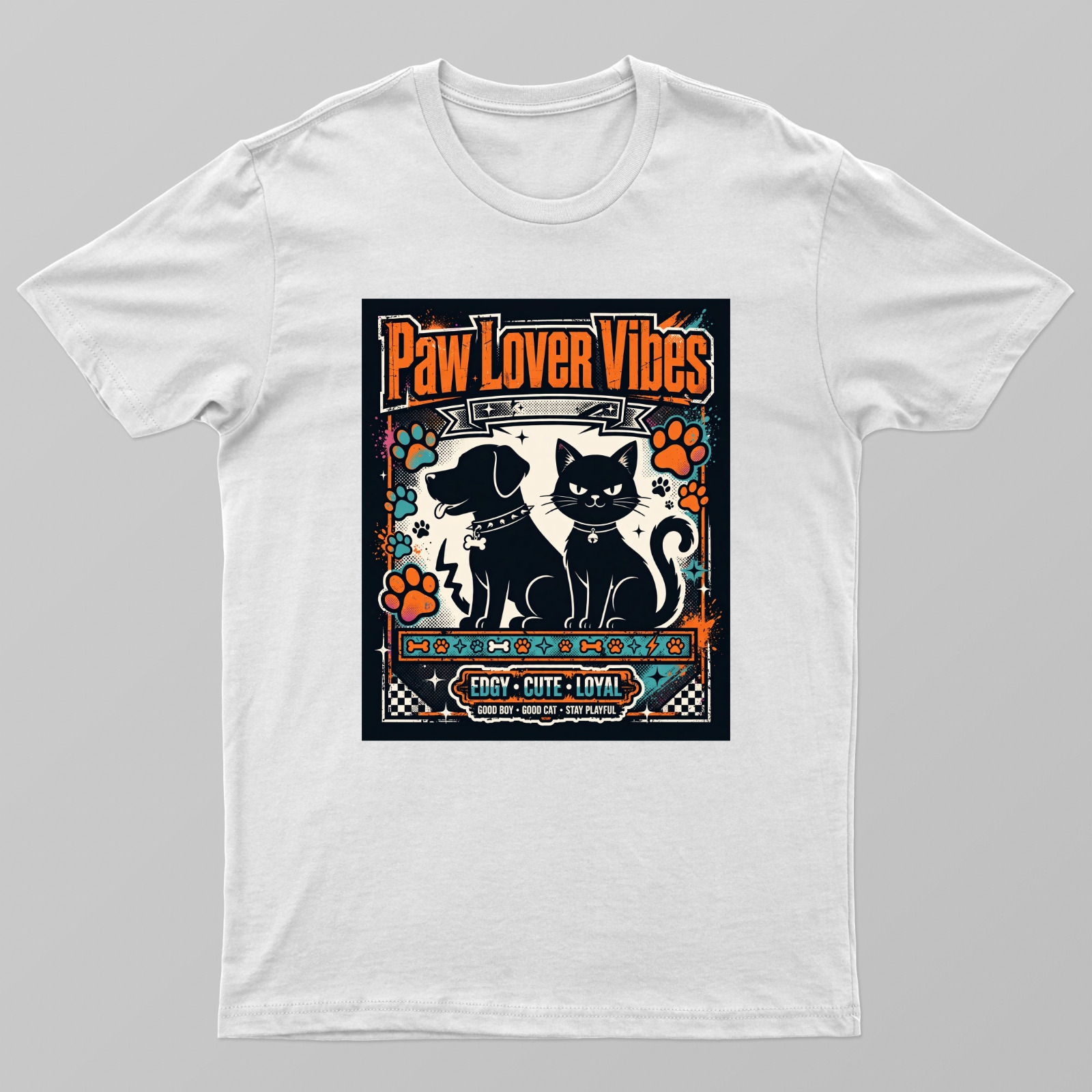 Paw Lover vibes Graphic Design T Shirt Unisex T-shirt by VIMAL R