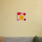 Flowery 💐 8"x8" Canvas Poster by Anjali Dotka