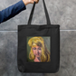 Blonde Zipper Tote Bag by @rkcreates04
