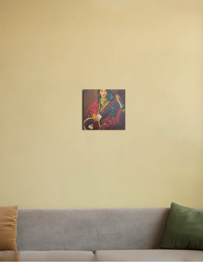 Harmony of music 8"x8" Canvas Poster by @rkcreates04