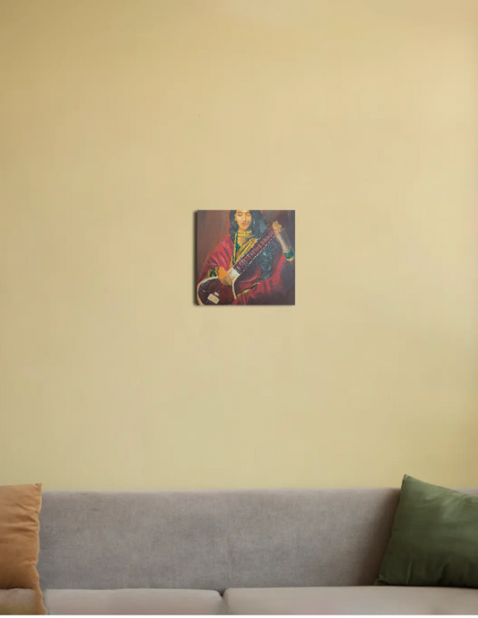 Harmony of music 8"x8" Canvas Poster by @rkcreates04