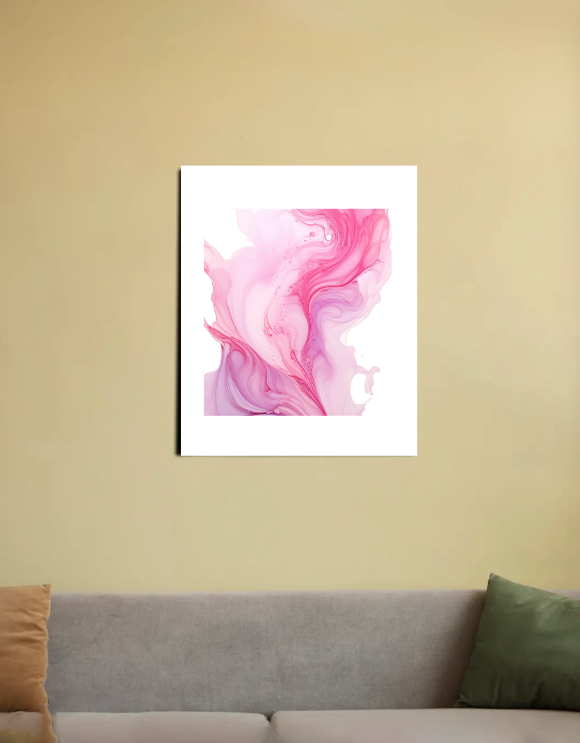 Marbling 16"x20" Canvas Poster by @anujamathur18