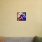 Sci-Fi flowers 8"x8" Canvas Poster by @anujamathur18