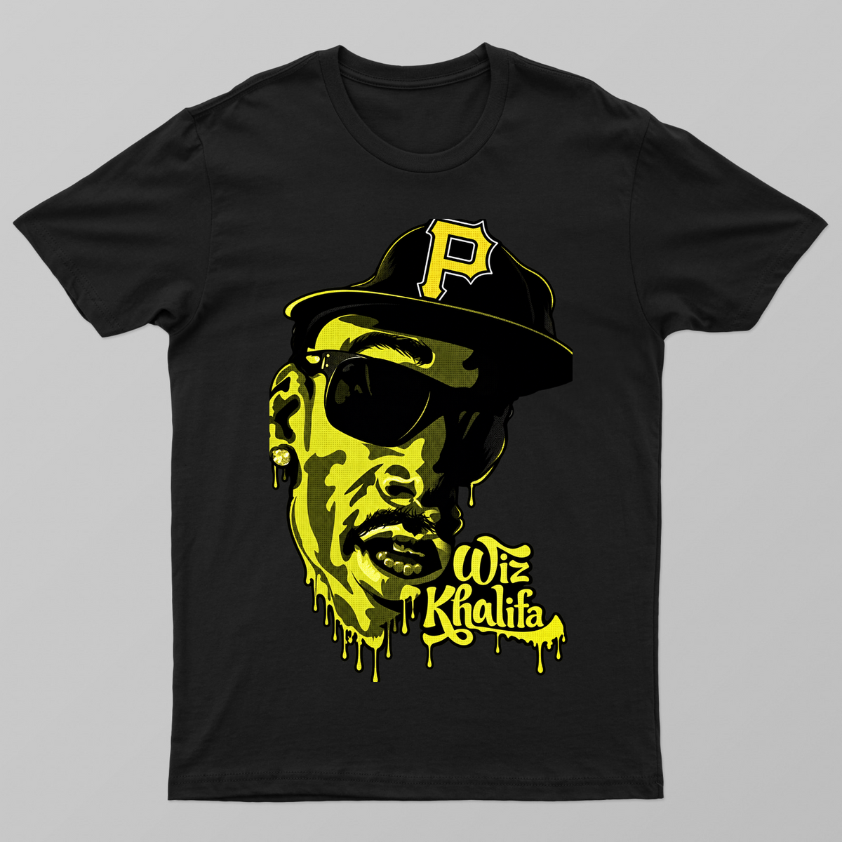 Wiz khalifa Unisex T-shirt by @_buggi_