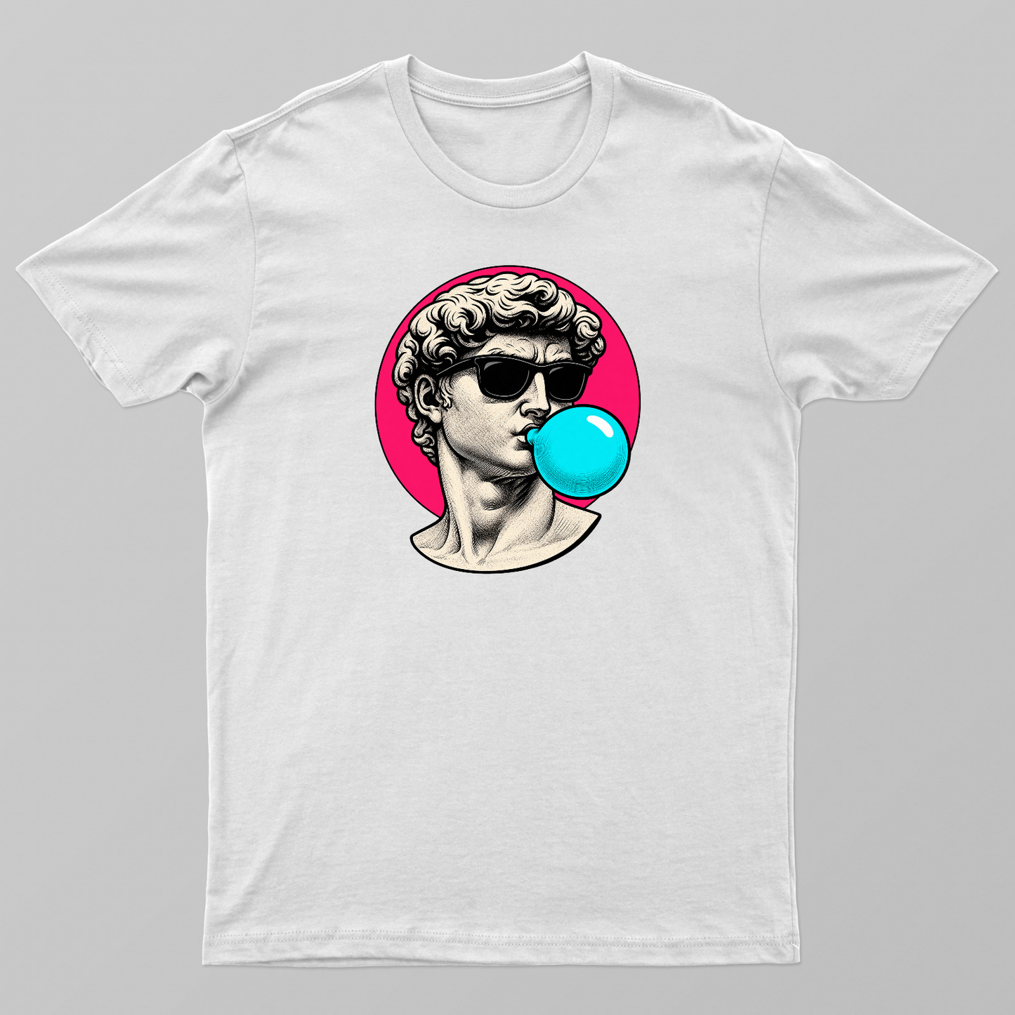 Bubblegum David Unisex T-shirt by @_buggi_