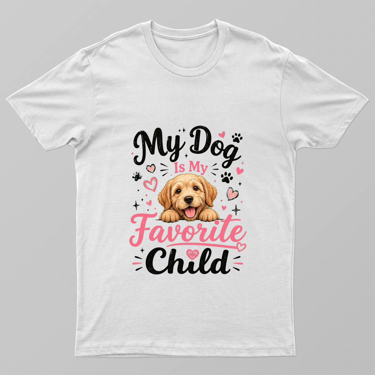 My dog is My Child Women Unisex T-shirt by VIMAL R