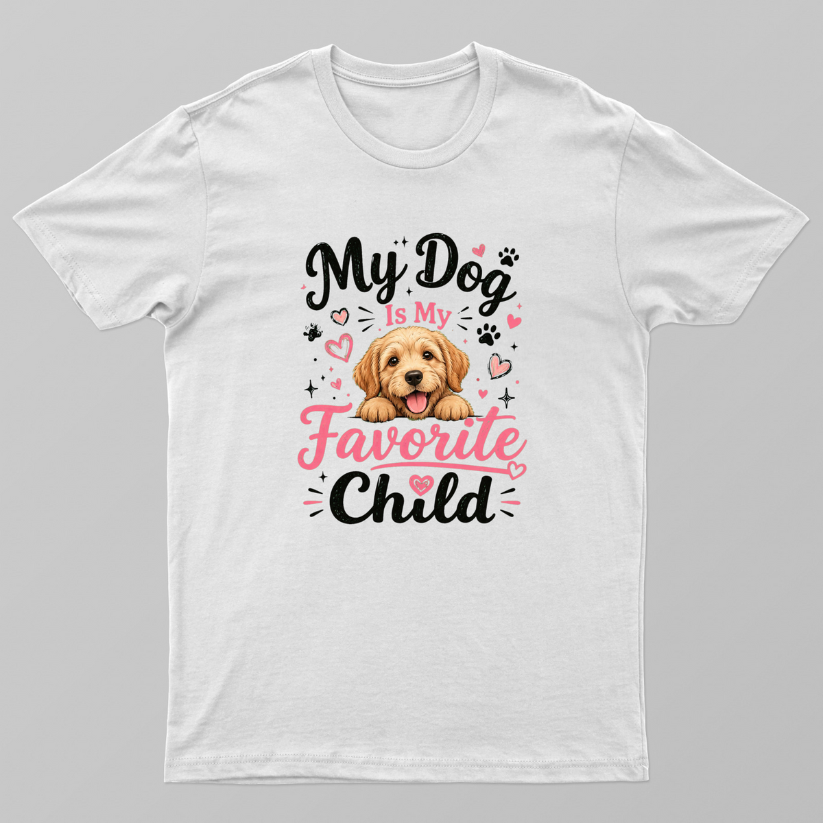 My Dog is My Child Women Unisex T-shirt by VIMAL R