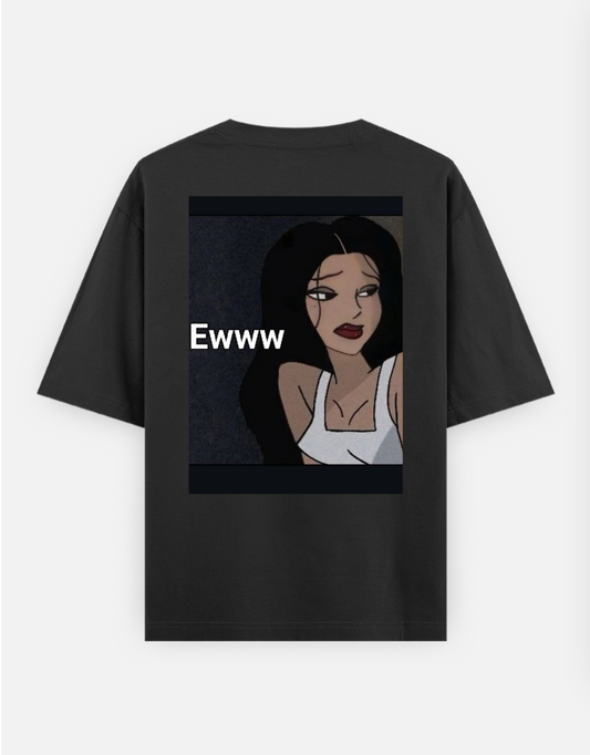 Digi design Oversized T-shirt (Back print) by Aanya 
