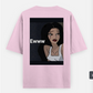 Digi design Oversized T-shirt (Back print) by Aanya 
