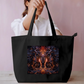 Abstract Face Tote Bag Everyday Large Tote Bag by @rd_digital_store