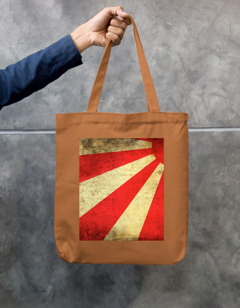 Ray Tote Bag Zipper Tote Bag by @rd_digital_store