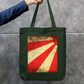 Ray Tote Bag Zipper Tote Bag by @rd_digital_store