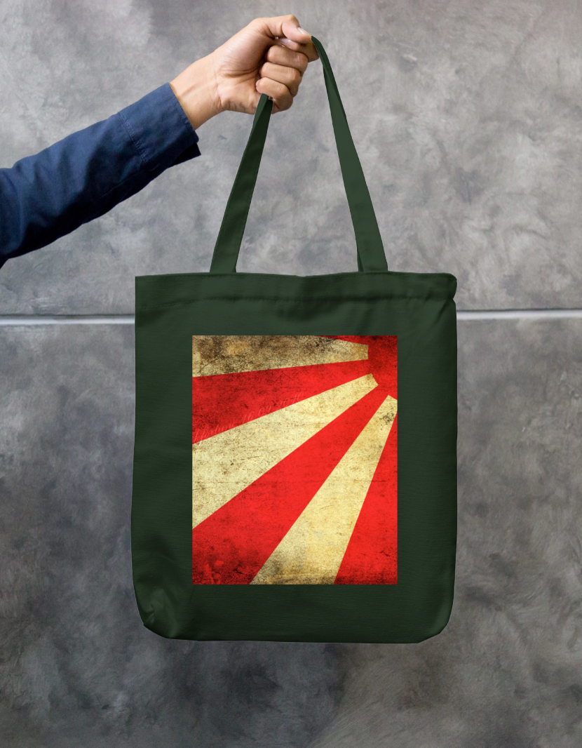 Ray Tote Bag Zipper Tote Bag by @rd_digital_store