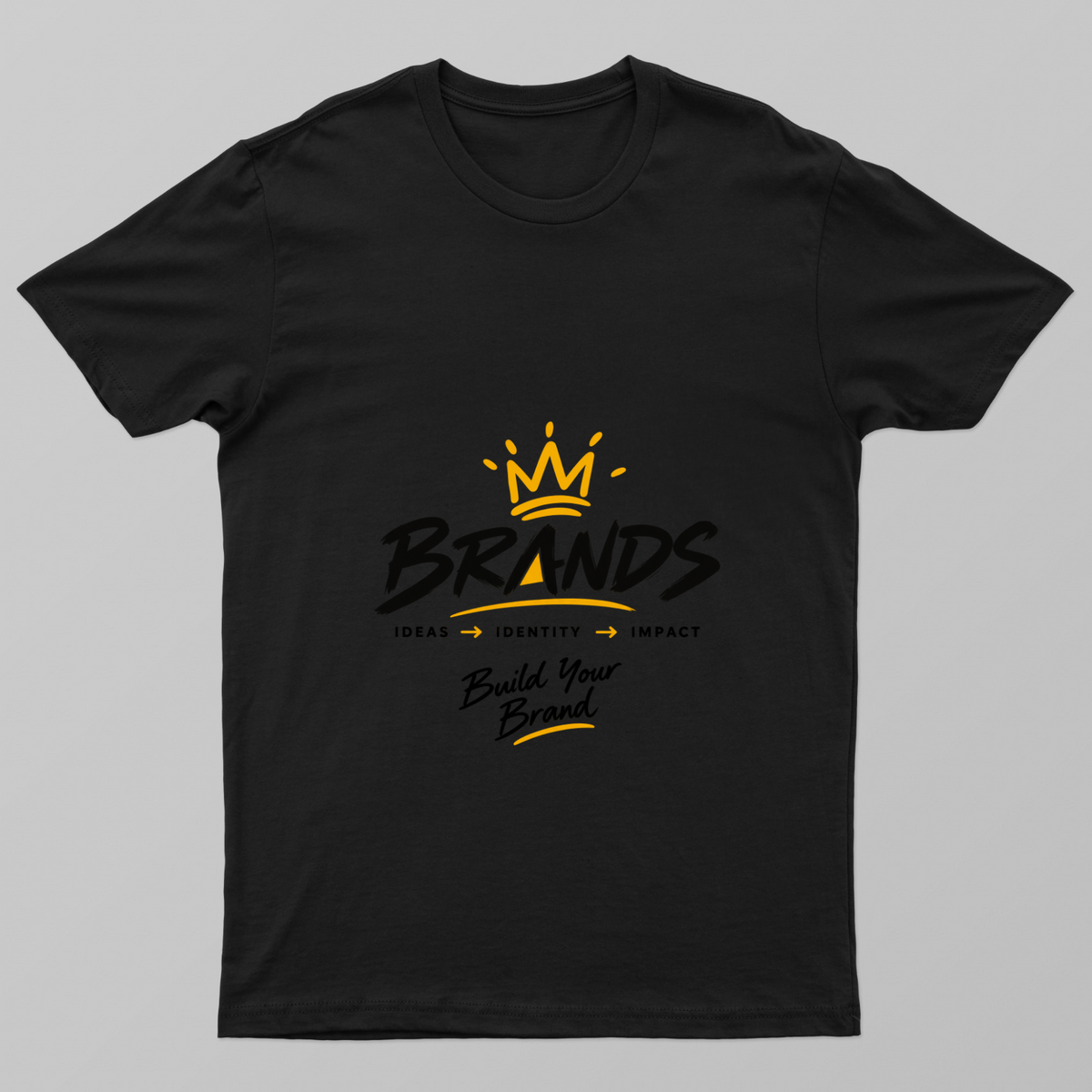 Brands Build Your Brand T-Shirt Design Unisex T-shirt by @ganeshagrawal15