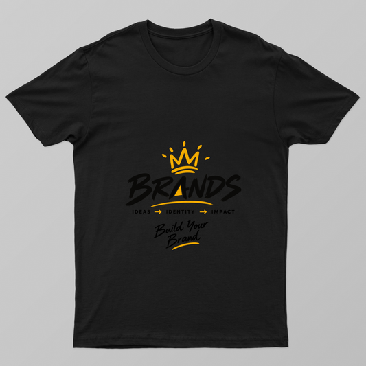 Brands Build Your Brand T-Shirt Design Unisex T-shirt by @ganeshagrawal15
