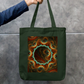 Mystic Eye Tote Bag Zipper Tote Bag by @rd_digital_store