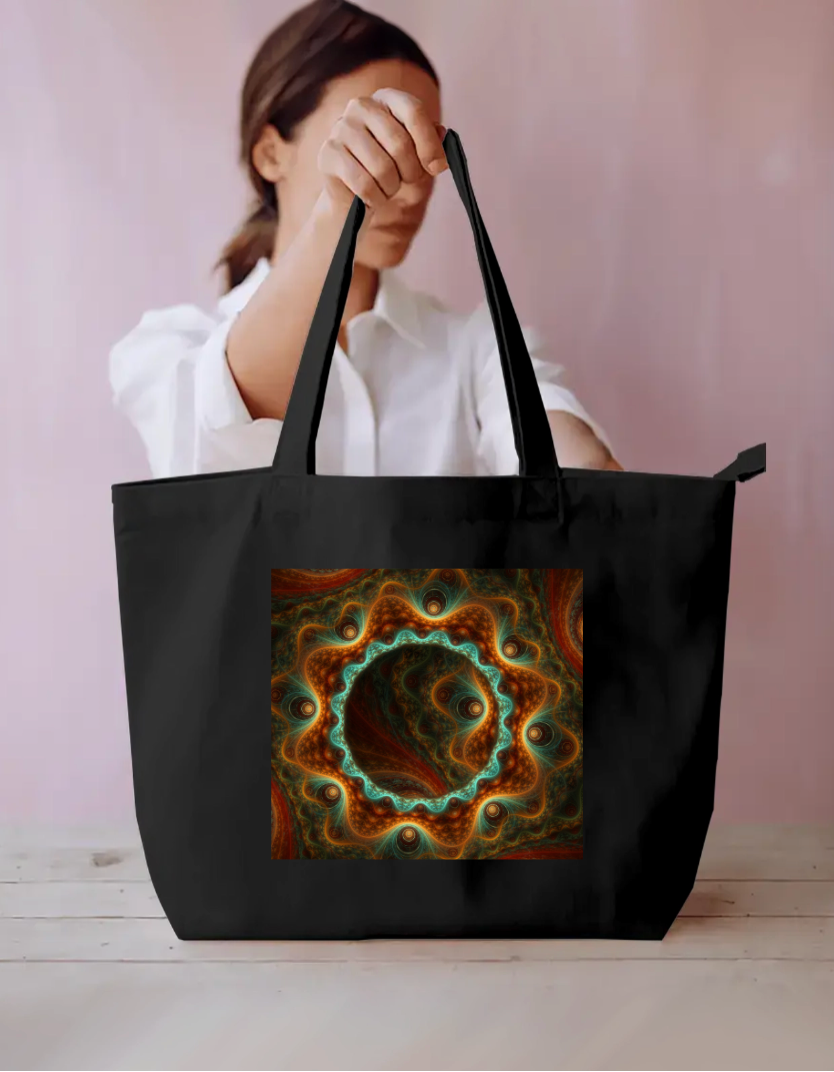 Mystic Eye Tote Bag Everyday Large Tote Bag by @rd_digital_store