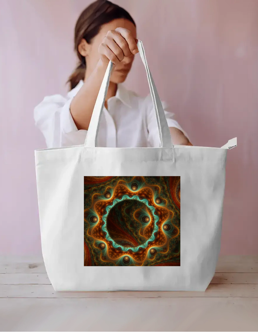 Mystic Eye Tote Bag Everyday Large Tote Bag by @rd_digital_store