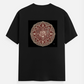 The Celestial Trident Unisex T-shirt back print by Avishek Rakshit ✪